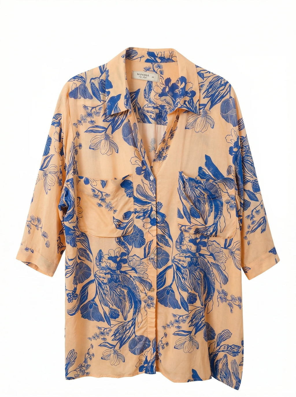 Camisa estampada floral Wanama