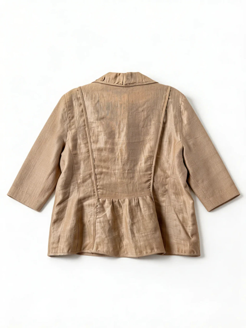 Blazer MARGARA SHAW en Ramio Metalizado