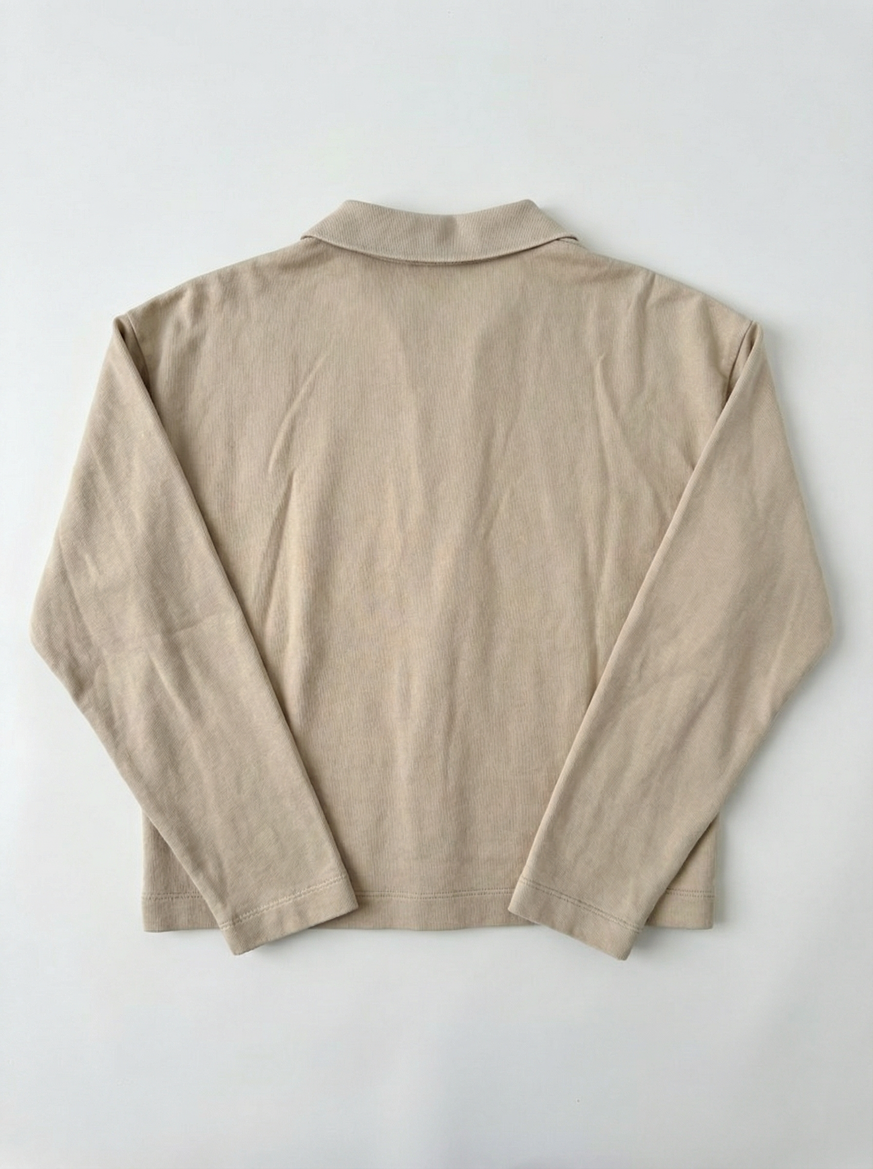 Buzo Polo ZARA — Algodón con Efecto Lavado