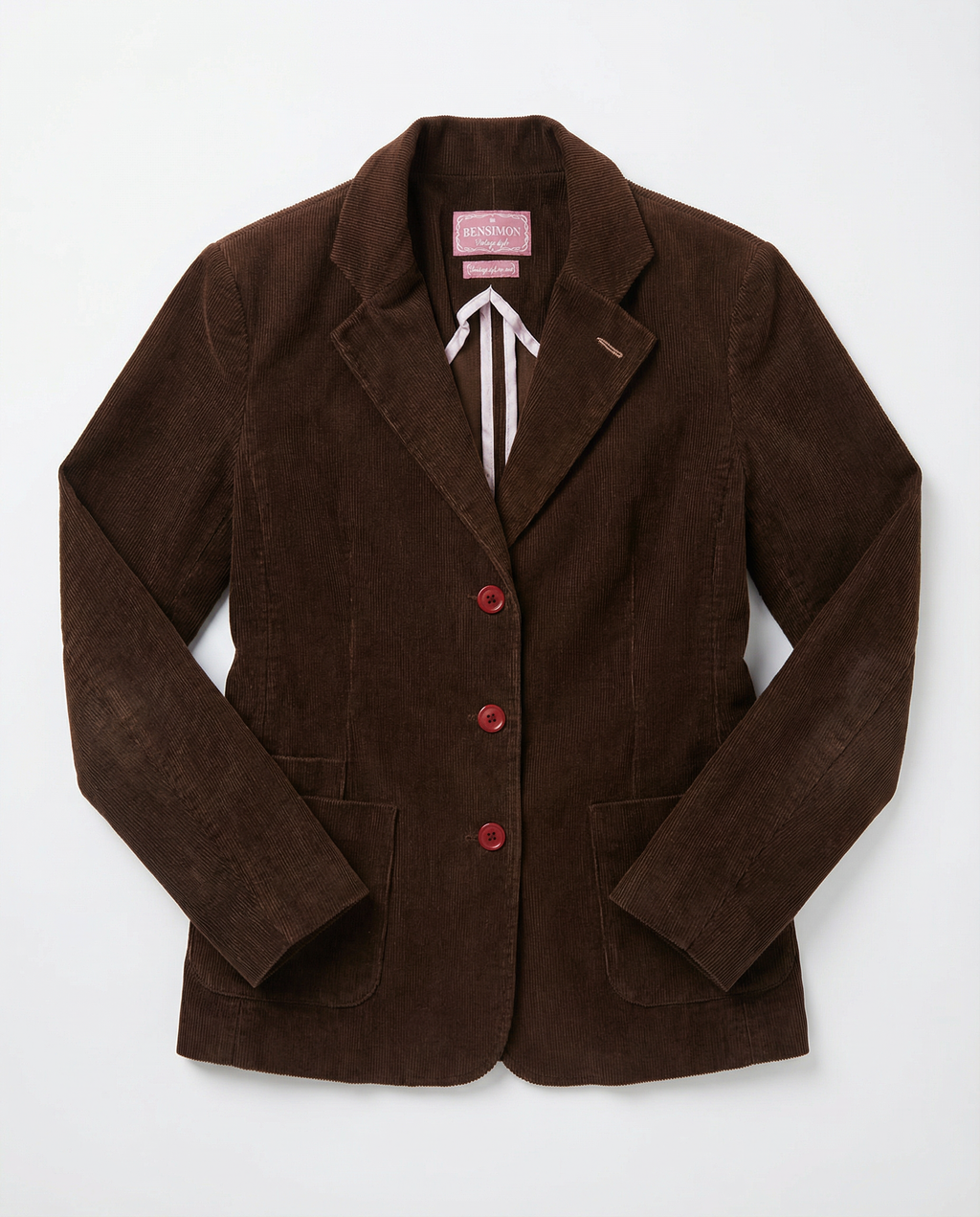 Blazer de Pana Marrón BENSIMON