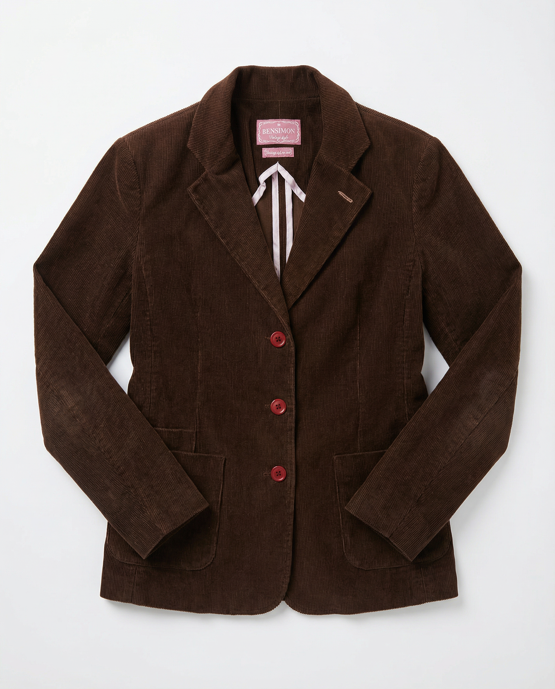Blazer de Pana Marrón BENSIMON